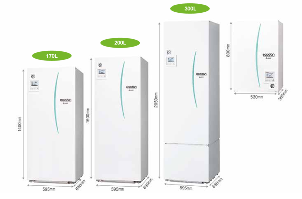 Pompa ciepła Mitsubishi ECODAN Eco Inverter SUZ-SWM60VA ERSD-VM2D 6 kW