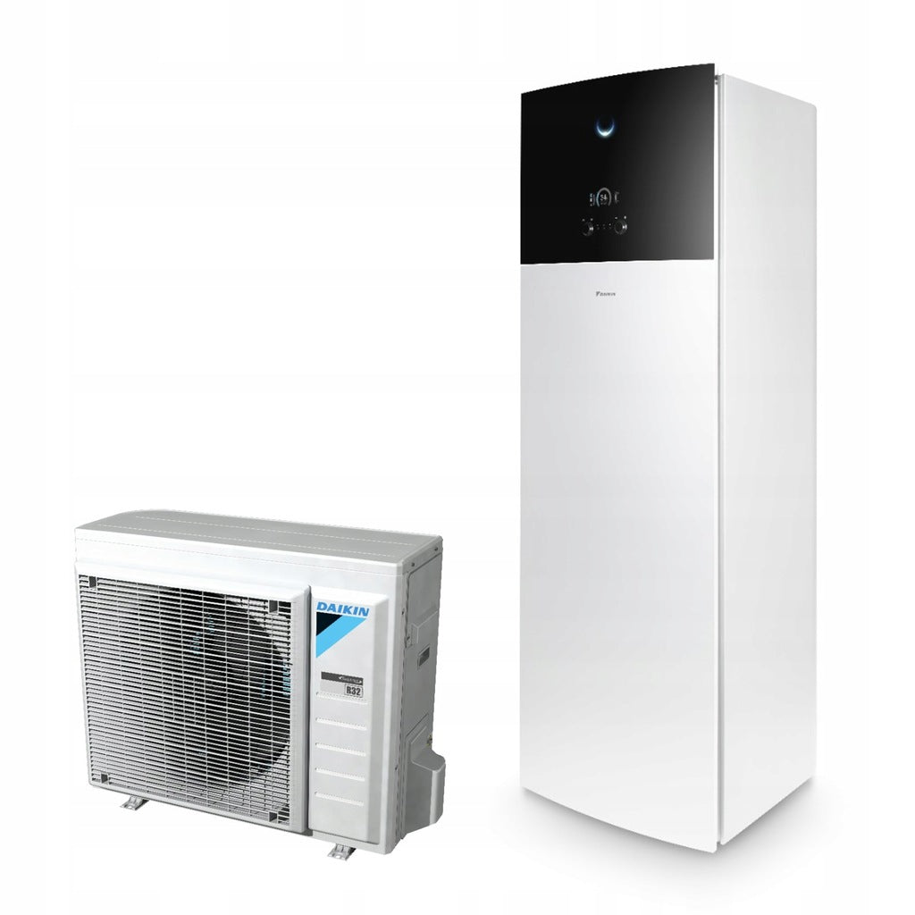 Pompa ciepła DAIKIN ALTHERMA 3 R F ERGA08EV EHVZ08S18E9W 8kW 180l grzałka 9kW 2-strefowa