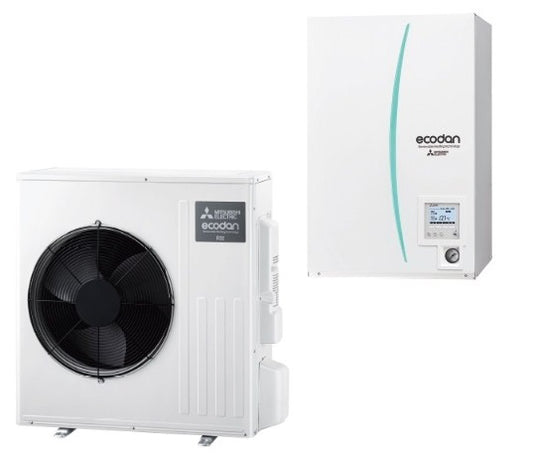 Pompa ciepła Mitsubishi ECODAN Eco Inverter SUZ-SWM40VA EHSD-VM6D 4 kW 1F